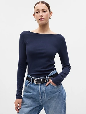 Modern Boatneck T-Shirt