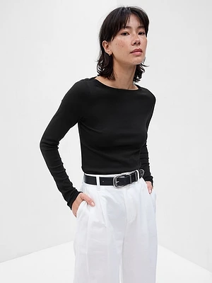 Modern Boatneck T-Shirt