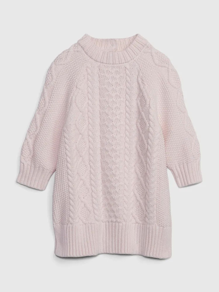 H&M+ Oversized Cable-knit Sweater - Light pink - Ladies