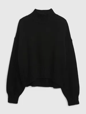 CashSoft Funnel Neck Oversized Sweater
