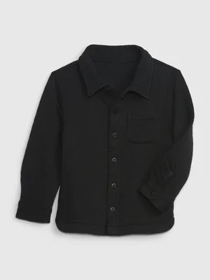 Kids' Cozy Fleece Shirt Jacket