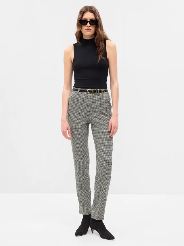 Slim Vegan Leather Jogger