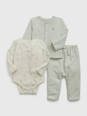 Baby First Favorites Three-Piece Outfit Set
