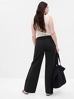 Low Rise Stride Wide-Leg Jeans