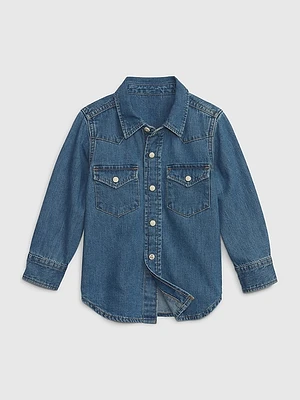 babyGap Western Denim Shirt