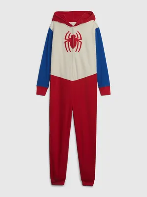 GapKids | Marvel 100% Recycled Spider-Man PJ One-Piece