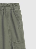 Kids Wide-Leg Cargo Pants