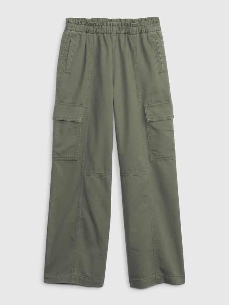 Kids Poplin Cargo Pants