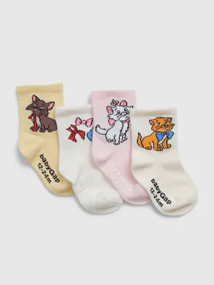 Toddler Graphic Crew Socks (4-Pack)