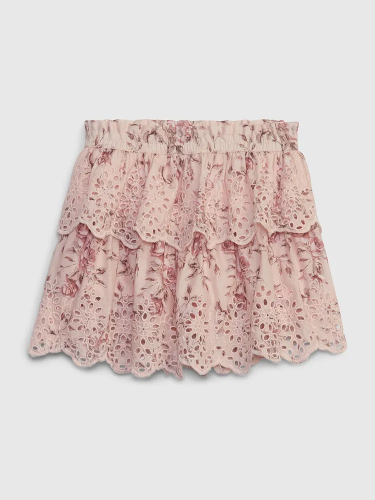 Gap LoveShackFancy Toddler Floral Flippy Skort