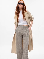 High Rise Flare Khakis
