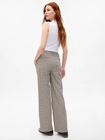 High Rise Flare Khakis