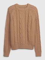 Cable-Knit Sweater