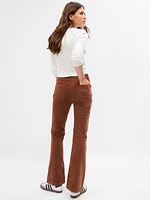 High Rise Corduroy '70s Flare Pants