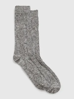 Sweater Crew Socks