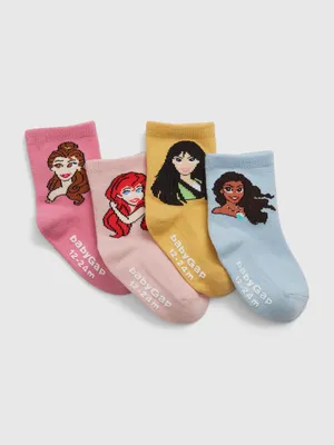babyGap | Disney Princess Crew Socks (4-Pack
