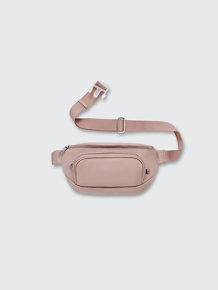 Blush Kibou Vegan Leather Diaper Bag