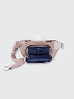 Blush Kibou Vegan Leather Diaper Bag