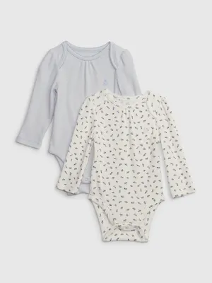 Baby First Favorites TinyRib Bodysuit (2-Pack