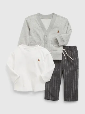 Baby Three-Piece Outfit Set