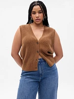 CashSoft Rib Sweater Vest