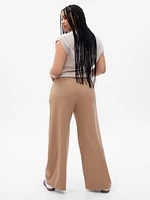 High Rise Pleated Wide-Leg Trousers