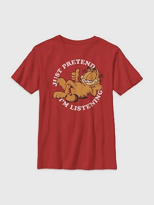 Kids Garfield Listening Tee