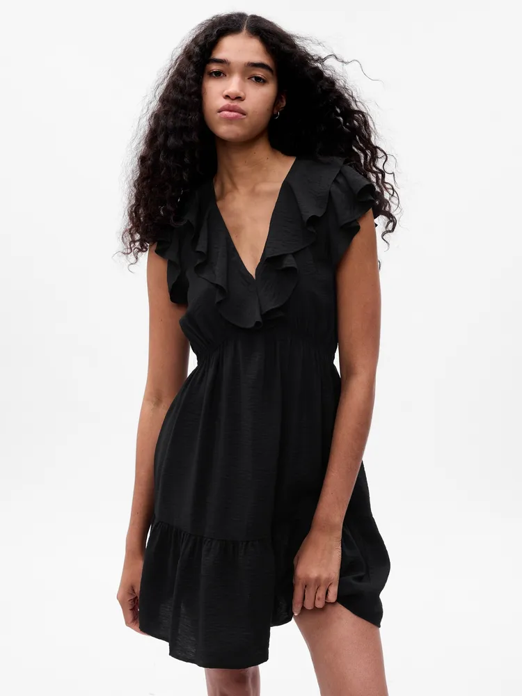 Ruffle Tiered Mini Dress
