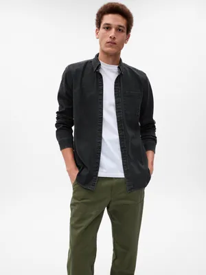 Denim Shirt with Washwell