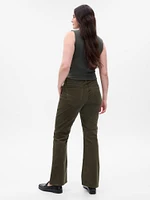 Mid Rise Corduroy Baby Boot Pants