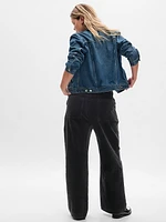 Mid Rise Loose Corduroy Pants