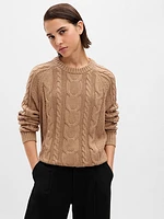 Cable-Knit Sweater