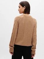 Cable-Knit Sweater