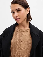 Cable-Knit Sweater