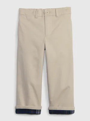 Toddler 90s Loose Lined Khakis