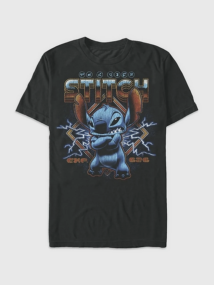 Lilo and Stitch 80s Rocker Graphic Tee