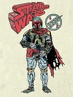 Star Wars A New Hope Comic Book Boba Fett Graphic Tee