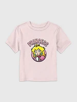 Toddler Nintendo Princess Peach Graphic Tee