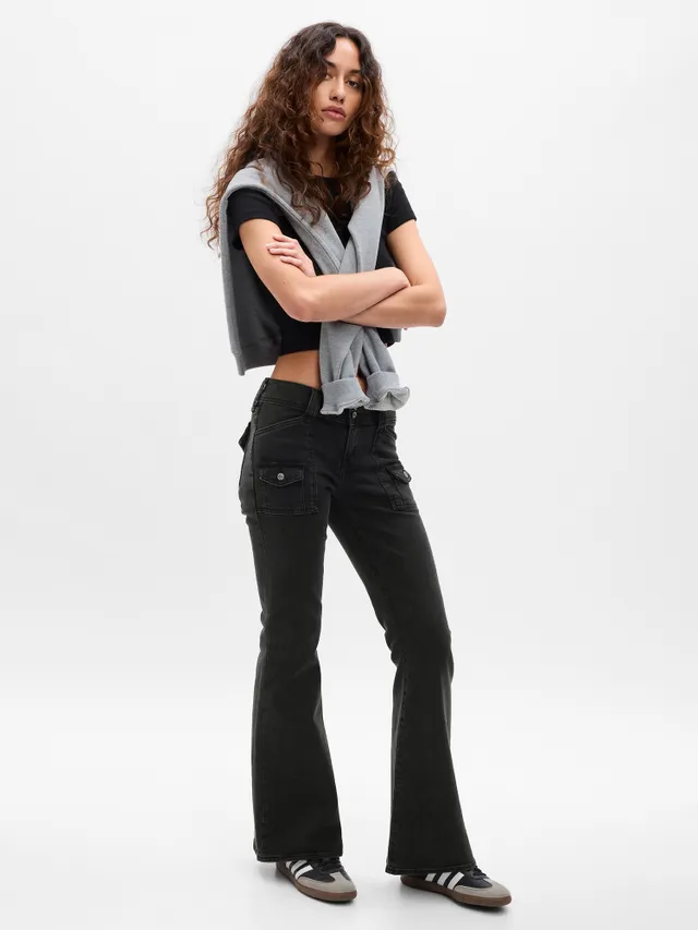 Women's Signature Stretch Jeans, High-Rise Flare
