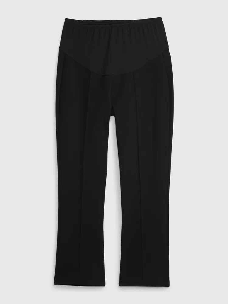 Gap Maternity Pants Black Size 27 Perfect Boot Full Panel Corduroy  eBay