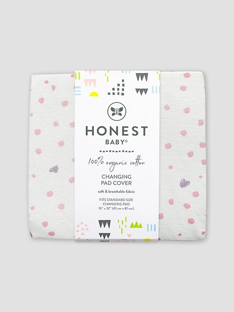 Honest Baby Clothing Organic Cotton Changing Pad Cover