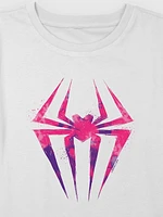 Kids SpiderMan Spiderverse Boxy Crop Tee