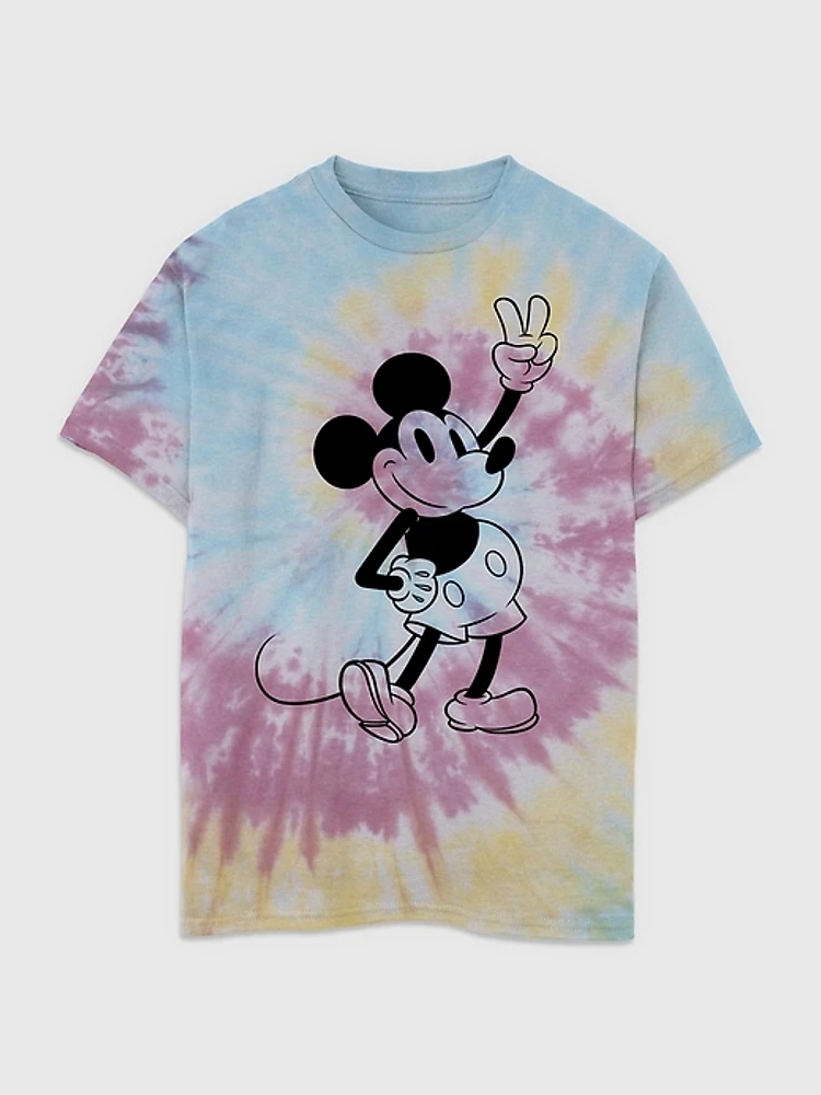 Kids Mickey Tie Dye Tee