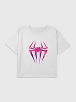 Kids SpiderMan Spiderverse Boxy Crop Tee