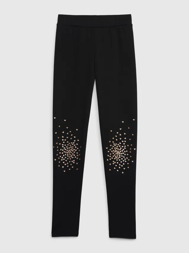 Full-Length Fleece-Lined Leggings for Toddler Girls