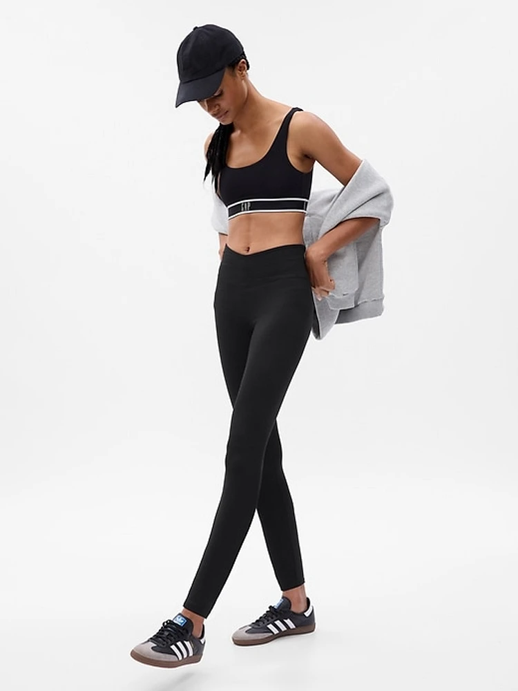 GapFit Brushed Tech Jersey Leggings