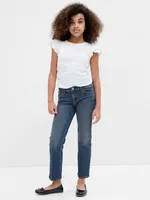 Kids Mid Rise 90s Straight Jeans
