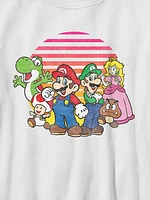 Kids Nintendo Super Mario Sunrise Tee