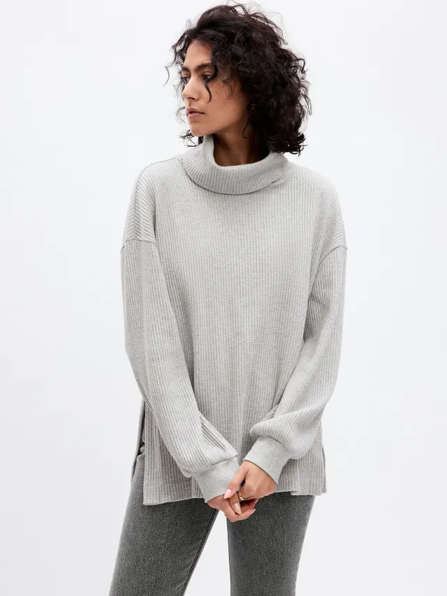 24/7 Split-Hem Fair Isle Sweater