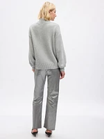 Mid Rise  Metallic '90s Loose Jeans